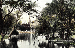 CM70. Vintage Postcard. View From The Recreation Ground, Bedford. - Bedford
