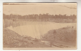 CM38. Vintage Postcard.Dam Under Construction? Unknown Location - Autres & Non Classés