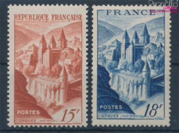 Frankreich 823-824 (kompl.Ausg.) Postfrisch 1948 Abtei Conques (10353328 - Unused Stamps
