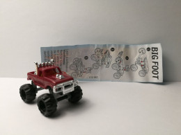 Kinder : 610942   Monster Trucks 2002 - Big Foot + BPZ - Inzetting