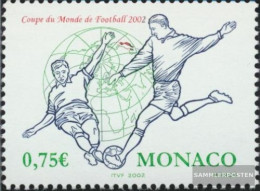Monaco 2605 (complete Issue) Unmounted Mint / Never Hinged 2002 Football-WM02 - Ungebraucht