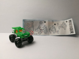 Kinder : 610945   Monster Trucks 2002 - Avenger + BPZ - Steckfiguren