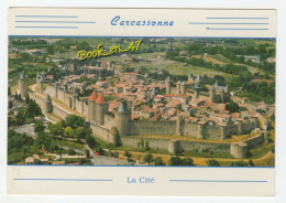 {87276} 11 Aude Carcassonne , Vue Aérienne De La Cité Médiévale - Carcassonne