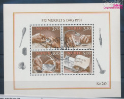 Norwegen Block15 (kompl.Ausg.) Gestempelt 1991 Stichtiefdruck (10343744 - Oblitérés