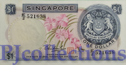 SINGAPORE 1 DOLLAR 1972 PICK 1d UNC - Singapour