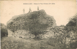 72-053 Bourg-le-Roi - Ruines Du Vieux Château (XIe Siècle) Bizouard-Fresnay - Other & Unclassified