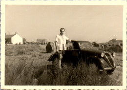 Photographie Photo Vintage Snapshot Amateur Automobile Voiture  - Cars