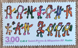 Saint Pierre Et Miquelon - YT N°706 - Bonjour L'An 2000 - 2000 - Neuf - Nuovi