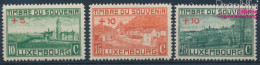 Luxemburg 137-139 (kompl.Ausg.) Postfrisch 1921 Kriegerdenkmal (10363335 - Unused Stamps