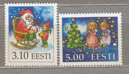 ESTONIA 1998 Christmas MNH(**) Mi 336-337 # Est327 - Estonie