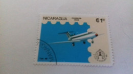 LR / NICARAGUA 1986  AVION  YAK 40 - Nicaragua