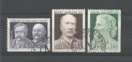 Sweden 1973 Nobel Prize 1913 Y.T. 812/814 (0) - Used Stamps