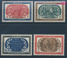 Luxemburg 537-540 (kompl.Ausg.) Postfrisch 1955 Vereinte Nationen (10363401 - Unused Stamps