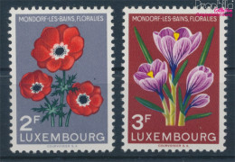 Luxemburg 547-548 (kompl.Ausg.) Postfrisch 1956 Blumenfest In Bad Mondorf (10363403 - Unused Stamps