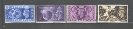 G.BRITAIN  1948 OLIMPIC GAMES #271 - 274 MNH - Ungebraucht