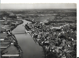 49 Chalonnes SUR Loire  VUE GENERALE AERIENNE  N°9 PONT SUR LA LOIRE GABY SM DENTELEE GLACEE - Chalonnes Sur Loire