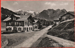 SAANENMÖSER Dorfstrasse Mit Blick Auf Oldenhorn, Tanksäule - Gstaad