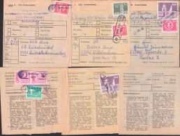 Postinterne Belege 3 Paketkarten Mit PSSt. . 11 Hamersleben, 29 Warsleben 31 Kroppenstedt über Oschersleben - Máquinas Franqueo (EMA)