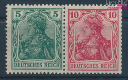 Deutsches Reich W7II Aa Kriegsdruck Mit Falz 1916 Germania (10342582 - Nuevos