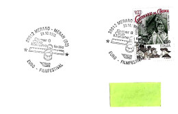 ITALIA ITALY - 1995 MERANO (BZ) Euro-filmfestival (logo Club Super 8 Organizzatore Manifestaz) Su Busta Viaggiata - 8378 - 1991-00: Poststempel