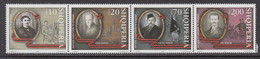 2005 Albania Famous Artists Art Complete Strip Of 4 MNH - Albanie