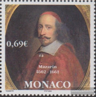 Monaco 2592 (complete Issue) Unmounted Mint / Never Hinged 2002 Jules Mazarin - Ungebraucht