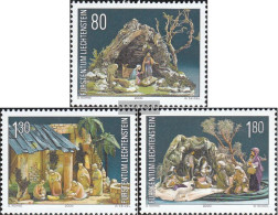 Liechtenstein 1249-1251 (complete Issue) Unmounted Mint / Never Hinged 2000 Christmas - Unused Stamps