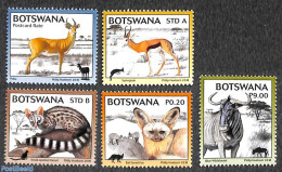 Botswana 2018 Mammals 5v, Mint NH, Nature - Animals (others & Mixed) - Wild Mammals - Botswana (1966-...)
