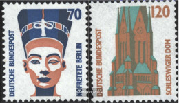 FRD (FR.Germany) 1374R-1375R With Counting Number (complete Issue) Unmounted Mint / Never Hinged 1988 Attractions - Unused Stamps