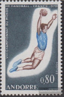 Andorra - French Post 221 (complete Issue) Unmounted Mint / Never Hinged 1970 Handball - Carnets