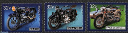 Russia 2019 Motorcycles 3v, Mint NH, Transport - Motorcycles - Motorbikes
