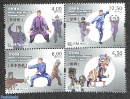 Macao 2021 Fighting Sports & Health 4v [+] Or [:::], Mint NH, Sport - Sport (other And Mixed) - Unused Stamps