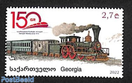 Georgia 2022 Railways 1v, Mint NH, Transport - Railways - Trenes
