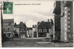 49 -  ROCHEFORT SUR LOIRE  - Place De L'église     21 - Otros & Sin Clasificación