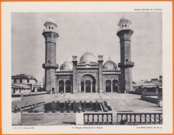 Mosquée Mohamed Ali à NAIROBI Extrait D'un Dossier De Documentation Pédagogique  27 X 21 Cm  Papier Souple Nov 1953 - Altri & Non Classificati