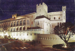 *CPM - MONACO - Le Palais La Nuit - Palais Princier