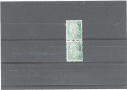 VARIÉTÉ -N°1536A - CHEFFER 0,30 VERT (PAIRE) IMPRESSION PARTIELLEMENT EFFACÉE (CÉRÈS 1582b) - Gebraucht