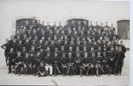 Photo Groupe Gendarmes école Officers? Gendarmerie Années 1900-10 - War, Military