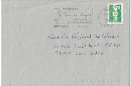 Lettre Secap Broglie 1992 Louis De Broglie - Física