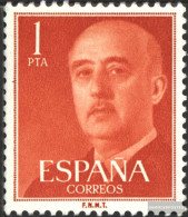 Spain 1050b Unmounted Mint / Never Hinged 1955 Francisco Franco - Unused Stamps