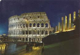 *CPM - ITALIE - LATIUM - ROME - Le Colisée De Nuit - Colosseum