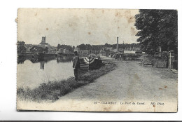 CPA DPT 58 CLAMECY, LE PORT DU CANAL; En 1916! - Clamecy