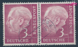 BRD 196x WP Waagerechtes Paar Gestempelt 1954 Heuss (10351880 - Oblitérés