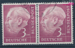 BRD 196x WP Waagerechtes Paar Gestempelt 1954 Heuss (10351882 - Oblitérés