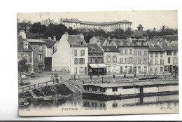 CPA DPT  95 PONTOISE, VUE SUR LE COLLEGE - Pontoise