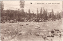 CPA DE L'ISLE-JOURDAIN  (VIENNE)  LA VIENNE AUX CHATILLONS - L'Isle Jourdain