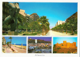 *CPM - ESPAGNE - ANDALOUSIE - ALMERIA - Multivues - - Almería