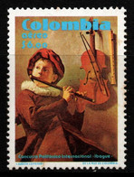 03- KOLUMBIEN - 1980- MI#:1413- MNH- INTERNATIONAL POLYPHONIC COMPETITION. MUSIC/ VIOLIN / FLUTE - Colombie