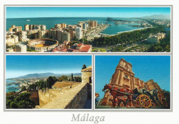 *CPM  - ESPAGNE - ANDALOUSIE - MALAGA - Multivue - Málaga