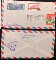 DM)1997, IRAQ, LETTER SENT TO THE U.S.A, AIR MAIL, WITH STAMPS WORLD CAMPAIGN TO FIGHT AGAINST HUNGER, WHEAT HARVESTING, - Irak